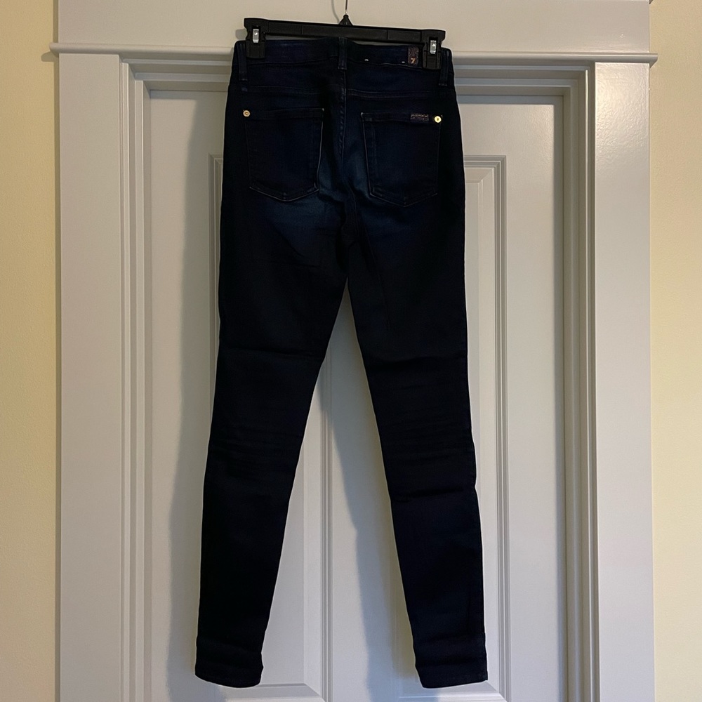 7 For All Mankind High Waist Skinny Jeans - 25